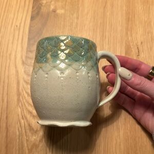 Handmade Ceramic Mermaid Mug